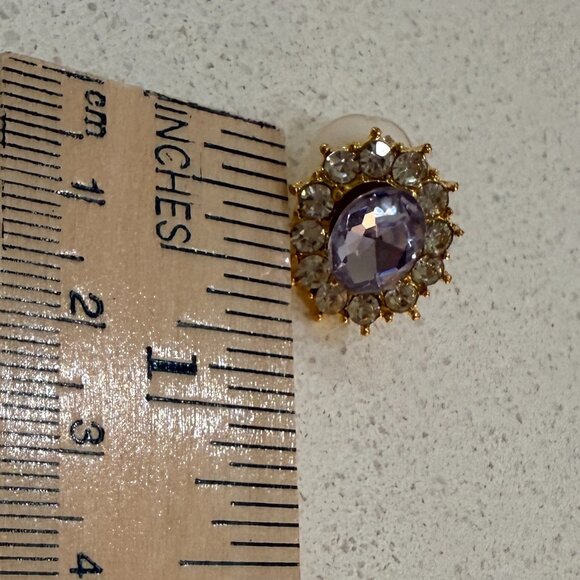 Stunning Rhinestone Post Earrings - Picture 5 of 5